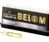 Belom 7 62x39mm 123gr     20 Rounds- 12 Shipping