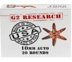 G2 Research 10mm Auto 122gr     20 Rounds- 12 Shipping