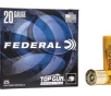 FED TOP GUN 20GA 2 75     8 25 250- 12 Shipping