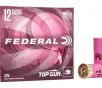 FED TOP GUN 12GA 2 75     8 PNK 25 250- 12 Shipping