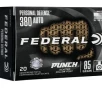 Federal  380 ACP 85gr     20 Rounds- 12 Shipping