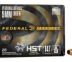 Federal 9mm Luger  9  19 Parabellum  147gr     20 Rounds- 12 Shipping