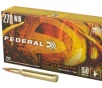 Federal  270 Win 150gr     20 Rounds- 12 Shipping