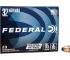 Federal  32 H R Mag 85gr     20 Rounds- 12 Shipping