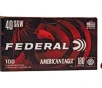Federal  40 S W 180gr     100 Rounds- 12 Shipping