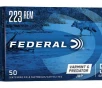 Federal  223 Remington 50gr     50 Rounds- 12 Shipping