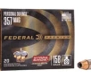 Federal  357 Mag 158gr     20 Rounds- 12 Shipping