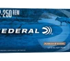Federal  22-250 55gr     20 Rounds- 12 Shipping