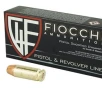 Fiocchi  40 S W 180gr     50 Rounds- 12 Shipping