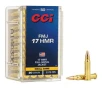 CCI  17 HMR  Hornady Magnum Rimfire  20gr     50 Rounds- 12 Shipping