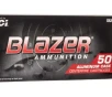 Blazer 9mm Luger  9  19 Parabellum  115gr     50 Rounds- 12 Shipping