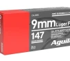 Ammunition Aguila 9mm Luger  9  19 Parabellum  147gr     50 Rounds- 12 Shipping