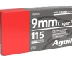 Aguila 9mm Luger  9  19 Parabellum  115gr     50 Rounds- 12 Shipping
