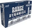 Fiocchi 40SWA Training Dynamics 40 S W 170 gr Full Metal Jacket Truncated-Cone  TCFMJ 
