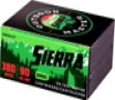 Sierra A810027 Outdoor Master Jacketed Hollow Point Sport Master 90 Grain  380 ACP Auto 990 fps
