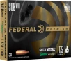 Federal GM308M2 Premium Gold Medal Sierra MatchKing Boat Tail Hollow Point 175 Grain  308 Win   7 62x51mm 2600 fps