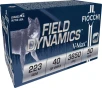 Fiocchi 223HVB50 Field Dynamics Hornady V-Max 40 Grain  223 Remington 3650 fps