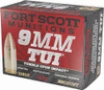 Fort Scott Munitions 9MM115SCV Tumble Upon Impact  TUI  Solid Copper Spun 115 Grain 9mm Luger Parabellum 1140 fps