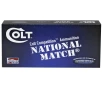DoubleTap 45A230FMJCT Colt National Match Full Metal Jacket 230 Grain  45 ACP Auto 