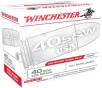 Winchester USA40W USA Range Pack Full Metal Jacket 165 Grain  40 S W 1060 fps