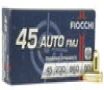 Fiocchi 45A500 Training Dynamics 45 ACP 230 gr Full Metal Jacket  FMJ 
