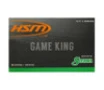 HSM Game King Rifle Ammunition 25-06 Rem  Sierra Spitzer BT 100 gr  20 rd 