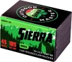 Sierra A880029 Outdoor Master Jacketed Hollow Point 185 Grain  45 ACP Auto 