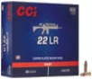 CCI Target   Plinking AR Tactical Rimfire Ammo 22 LR 40 gr  Copper-Plated Round Nose 300 rd 