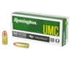 Remington 23728 UMC Full Metal Jacket 115 Grain 9mm Luger 1145 fps