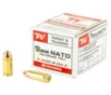 Winchester 9mm Luger Parabellum W9NATO50 USA WHITE BOX Full Metal Jacket FMJ 124 Grain