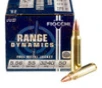 Fiocchi Range Dynamics 5 56mm NATO M193 Ammo 55 Grain Full Metal Jacket Boat Tail FMJBT 