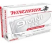 Winchester Ammo USA9W USA 9mm Luger 115 gr Full Metal Jacket  FMJ 