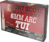 Fort Scott Munitions  8 6mm Blackout 235 Gr Solid