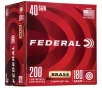 Federal WM52232 Champion Training Full Metal Jacket 180 Grain  40 S W 1000 fps