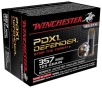 Winchester Defender Pistol Ammo 357 mag  125 gr  Bonded Jacket HP 20 rd  1325 FPS