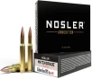 Nosler Match Grade Rifle Ammunition 6 8mm SPC 115 gr  CC HPBT 20 rd  2600 FPS