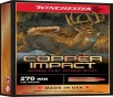 Winchester Copper Impact Rifle Ammo 270 WSM 130 gr  Copper Impact LF 20 rd  3215 FPS