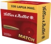 S B 338 LAPUA MAG MATCH 300GR-BTHP 10RD 10BX CS 2713 FPS