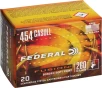 Federal Fusion Pistol Ammo 454 Casull 260 gr  Fusion Soft Point 20 rd  1350 FPS