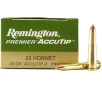 Remington Premier AccuTip Centerfire Rifle Ammo 22 Hornet 35 gr  AccuTip-V 50 rd  3020 FPS