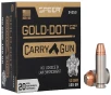 Speer Ammunition Speer Gold Dot 40 S W 165Gr Gold Dot Hollow Point 20 Round Box 24259 1150 FPS