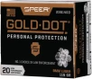Speer Gold Dot Personal Protection Pistol Ammo 9mm 115 gr  HP 20 rd  1210 FPS