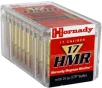 Hornady Varmint Express Rimfire Ammo 17 HMR 20 gr  Hollow Point XTP 50 rd  2375 FPS