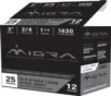 Migra Ammunitions 12 Gauge M12S24 Staxd Hunting 3  1-1 4oz 2 4 Shot 1430 FPS