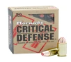 Hornady Critical Defense  P  45 ACP Auto 185 Gr PolyTip 1000 FPS