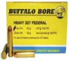 Buffalo Bore Ammunition 37A20 Heavy Strictly Business 327 Federal Mag 100 gr Jacketed Hollow Point  JHP  20 Per Box  12 Cs
