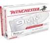 Winchester Ammo USA9W USA 9mm Luger 115 gr Full Metal Jacket  FMJ  1190 FPS
