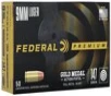 Gold Medal Action Pistol  9mm Luger  147 Grain  Total Metal Jacket Flat Nose  900 fps