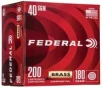 Champion Training  40 S W  180 Grain  Full Metal Jacket  1000 fps