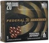 Personal Defense Shotshell with FLITECONTROL Wad  20 Gauge  2 Buck Shot  2-3 4 in  1325 fps